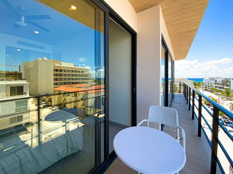 Beautiful + Luxury + Ocean View + Pool Apartment Playa del Carmen Luaran gambar