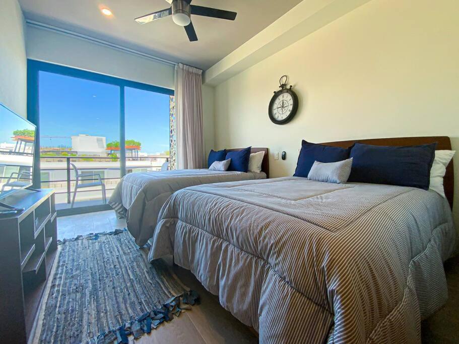 Beautiful + Luxury + Ocean View + Pool Apartment Playa del Carmen Luaran gambar